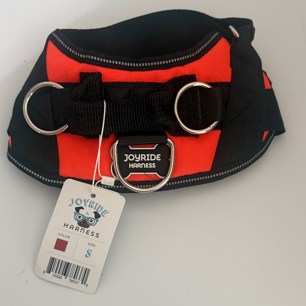Dog Harness - Red and Black Small